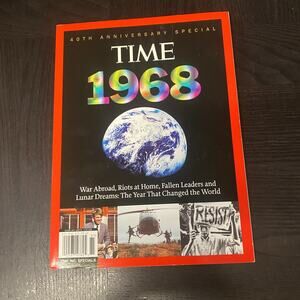 Time Magazine 40th Anniversary 1968 The Year That Changed The World July 2008